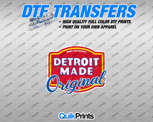 DTF Transfer - Detroit Made Original