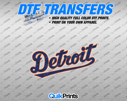 Detroit Baseball Script