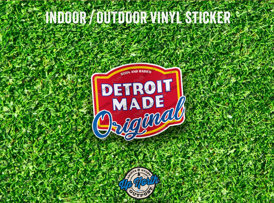 Detroit Made Original Sticker