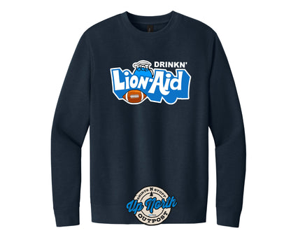 Drinkin' Lion-Aid Crewneck Sweatshirt