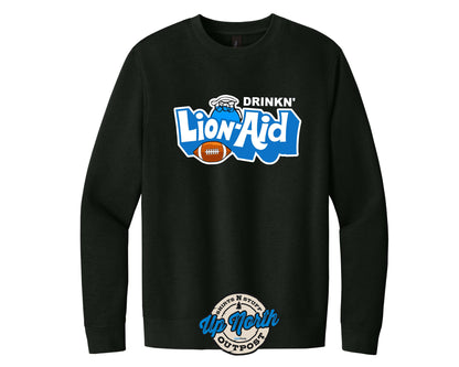 Drinkin' Lion-Aid Crewneck Sweatshirt