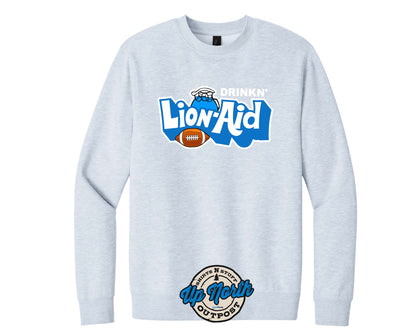 Drinkin' Lion-Aid Crewneck Sweatshirt