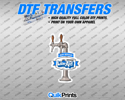 Drinkin Lionaid On Tap