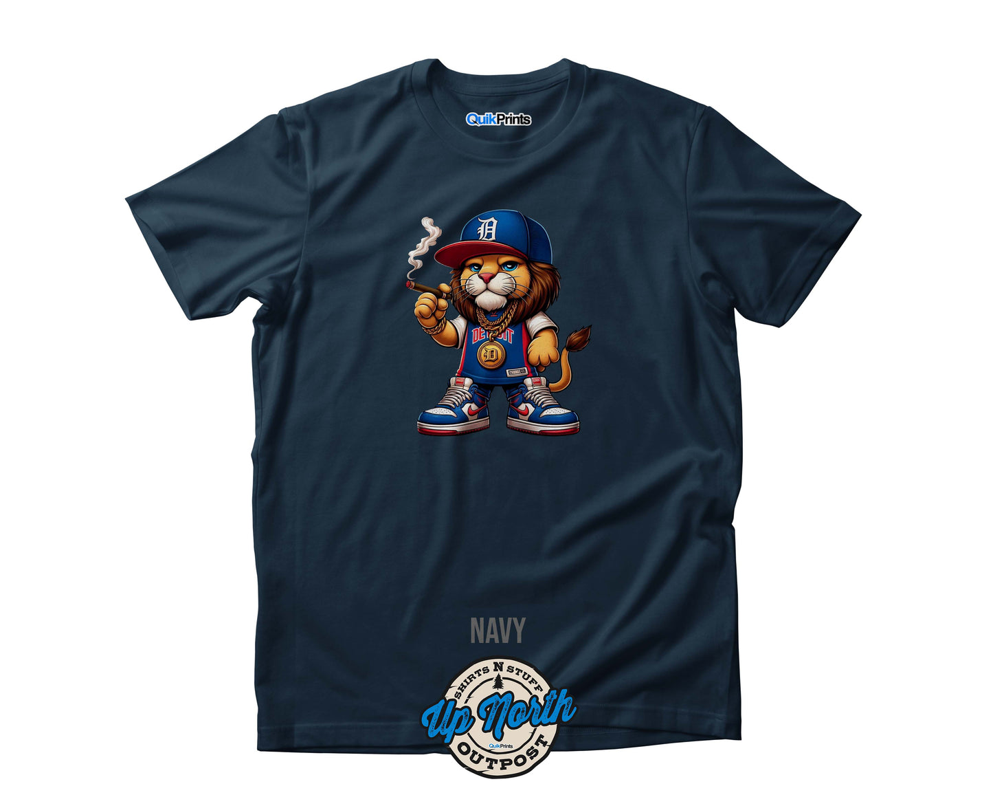 Lion wearing Basketball Jersey