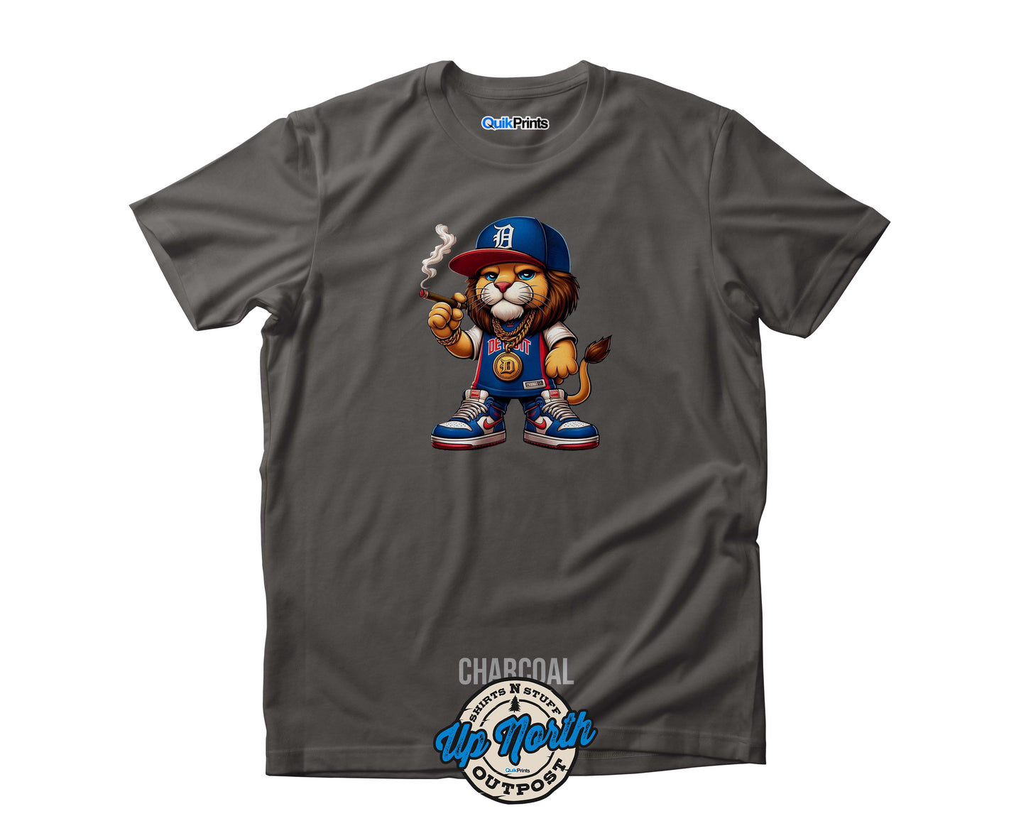Lion wearing Basketball Jersey