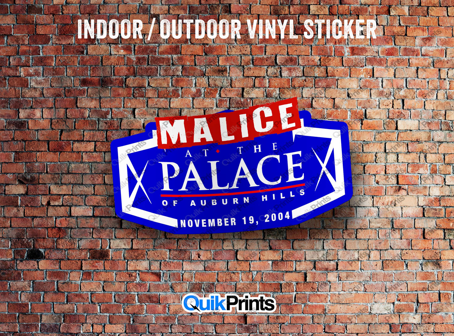 Malice at the Palace Sticker