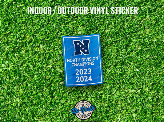 NFC Champions Banner Sticker