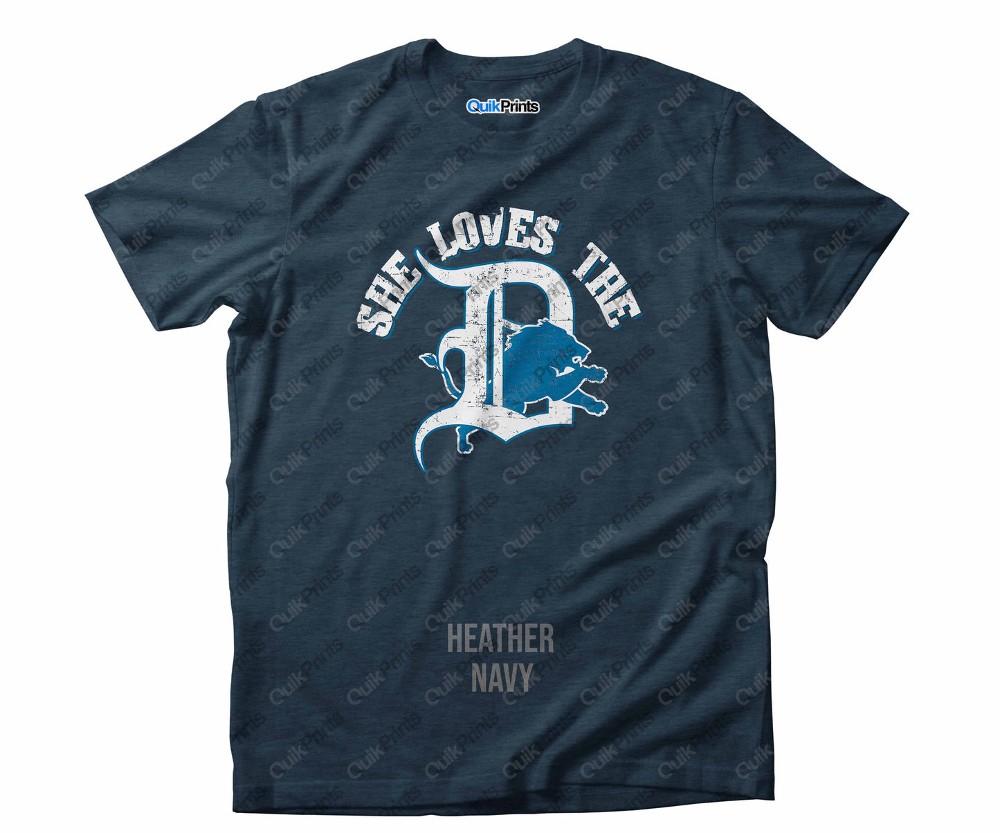 She Loves the D (Blue)