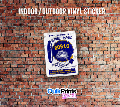 Bob-Lo Boat Sticker