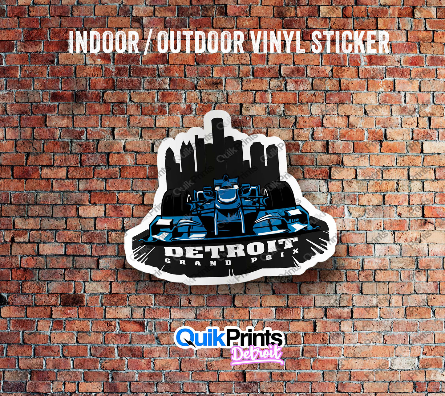 Detroit Grand Prix Sticker