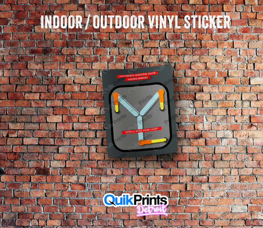 Flux Capacitor Sticker