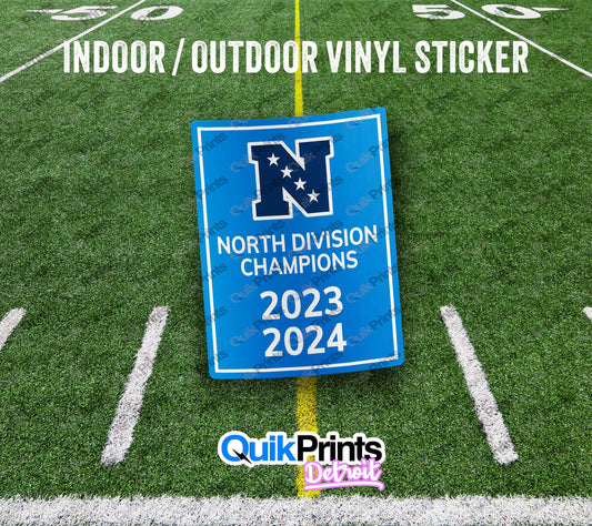 NFC Champions Banner Sticker