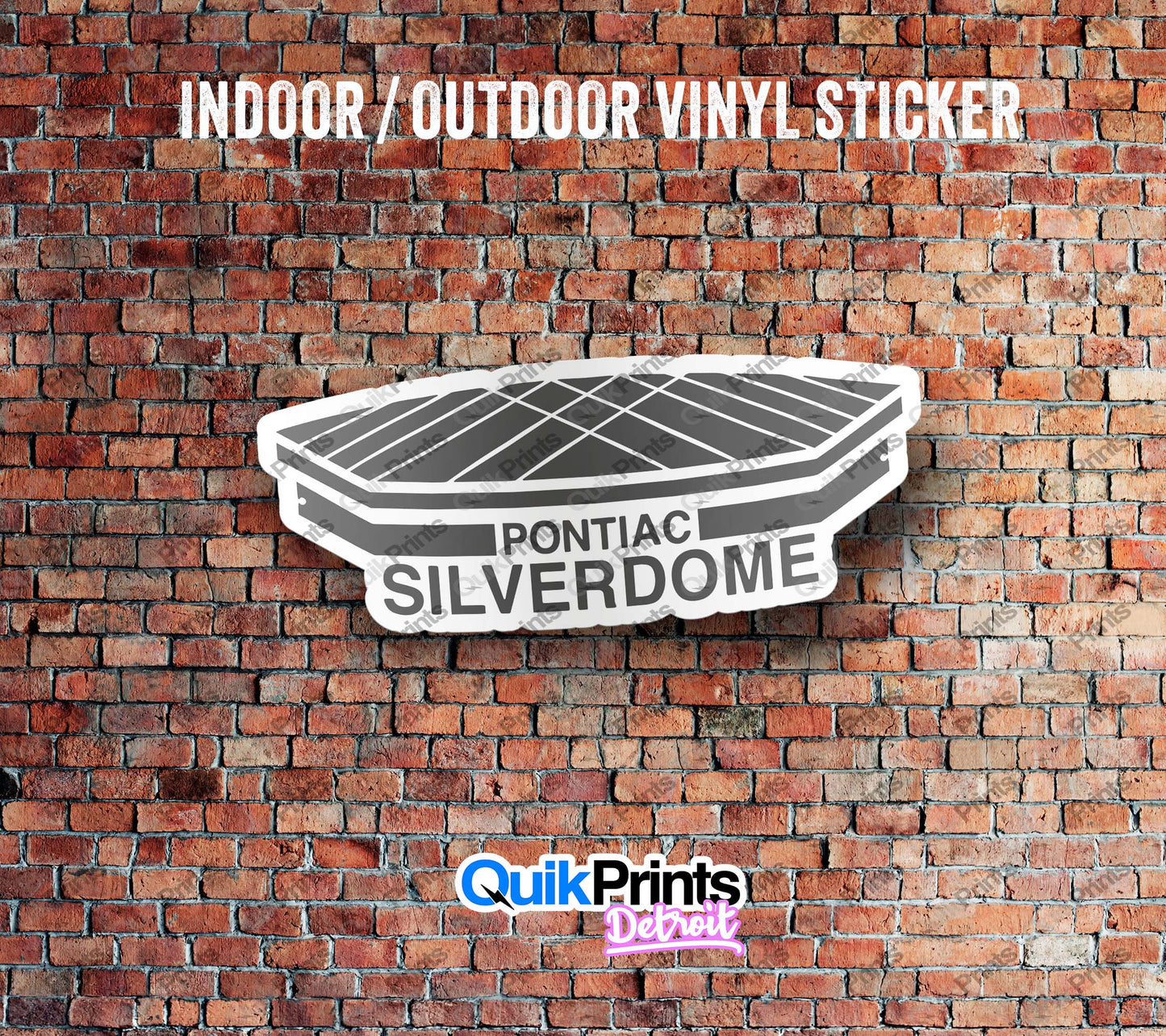 Pontiac Silverdome Sticker