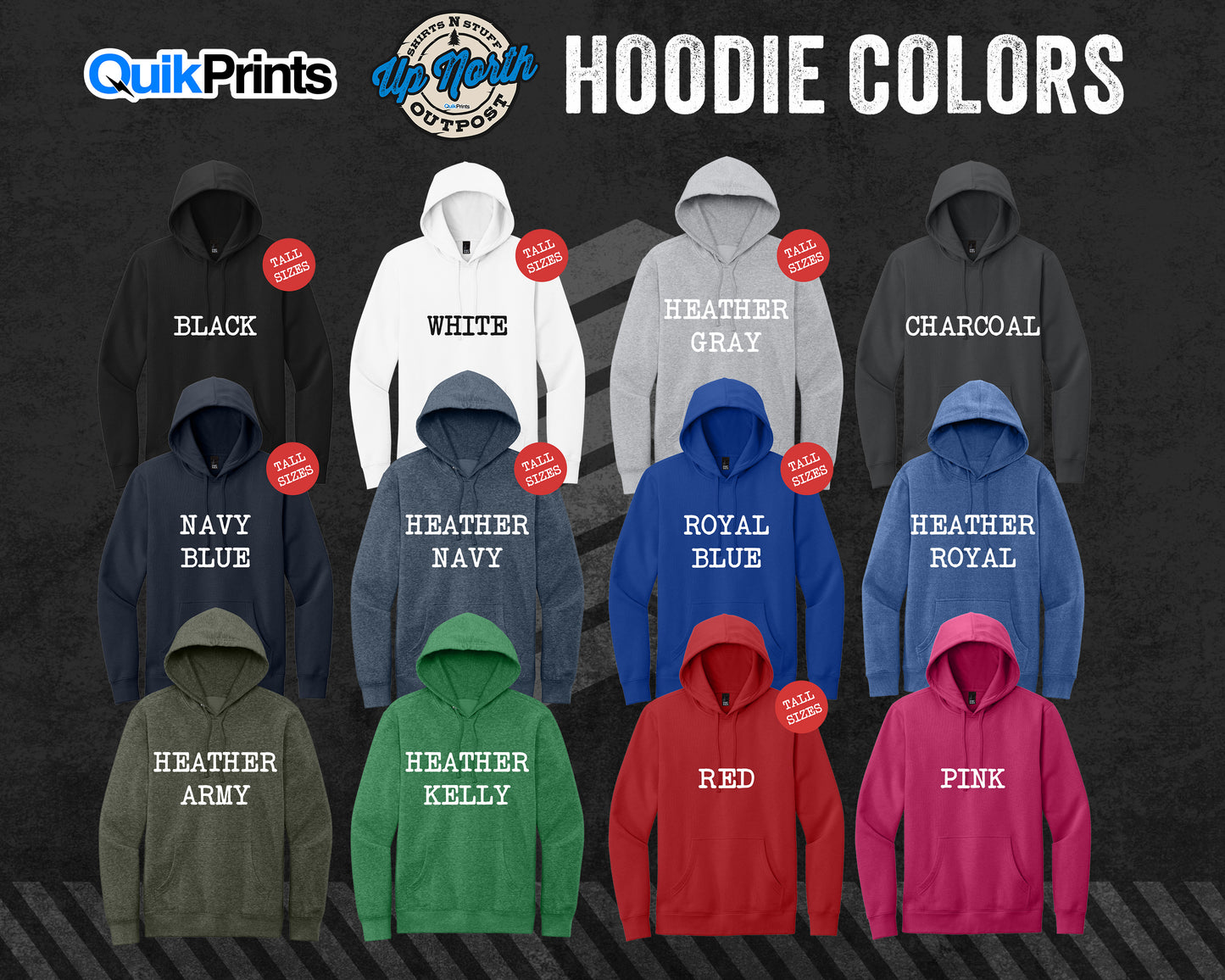 Up North Michigan Hoodie (Vintage Print)