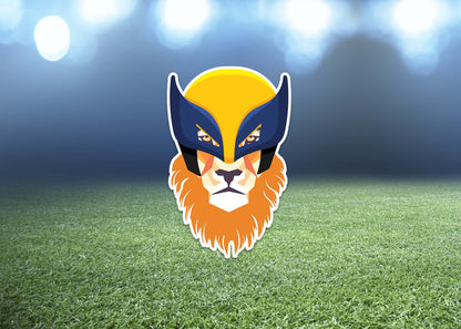 Wolverine Lion Sticker