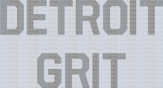 Detroit Grit (Gray)